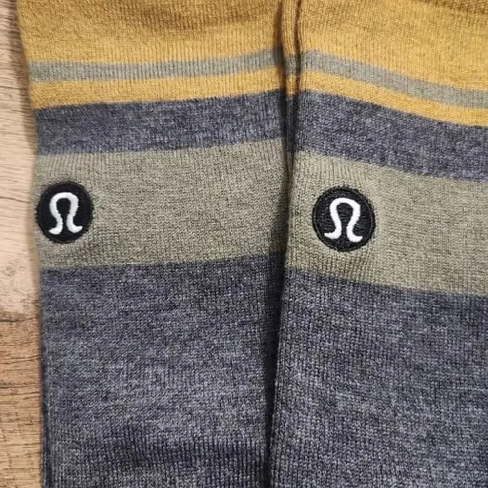 Lululemon Unisex Dress Socks NWOT Med